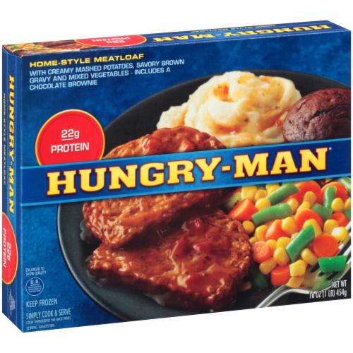 Hungry-Man Meatloaf Dinner 16oz AF Req
